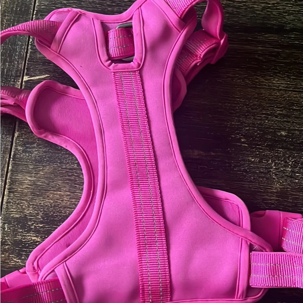 Boots & Barkley pink dog large harness